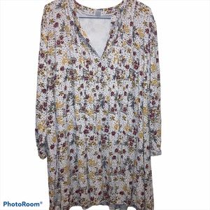 Old Navy floral tunic op Sz XXL